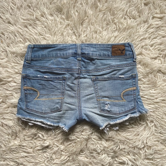 American Eagle Destroyed Denim Shorts - Picture 3 of 5
